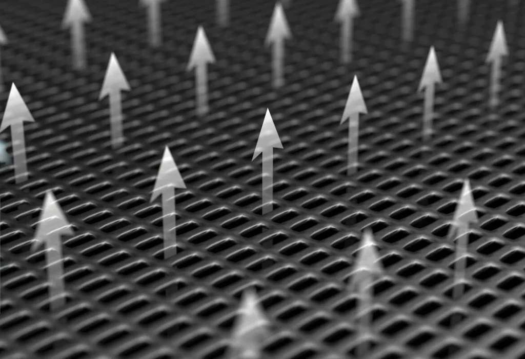 De technologie achter de zachte sprong van Akrobat trampolines 2 close-up AkroVENT trampoline springmat – luchtdoorlatend materiaal