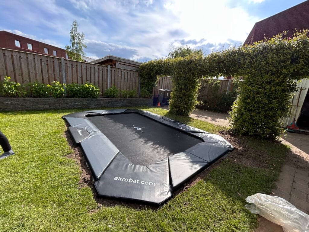 Akrobat XCITYX flat trampoline